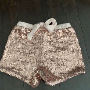 Sugarplum Lane Boutique sequin little girls shorts